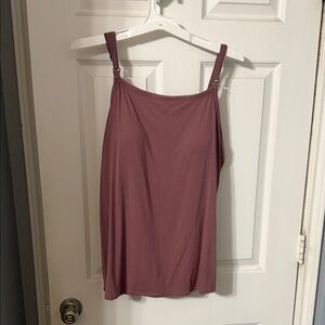 Kindred Bravely Mauve Adjustable Strap Nursing Camisole